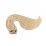Clip In Human Hair Weft - Big Set - 60cm - straight