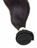 Virgin Human Hair Weft, 45cm, straight - Premium Quality