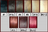 50x 60cm Human Hair Strands with U-Tip Bonding  24 - straight je 1,0 g, total 50g